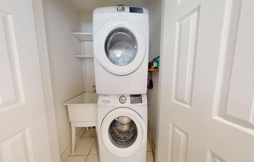 In suite laundry apartments NW Edmonton